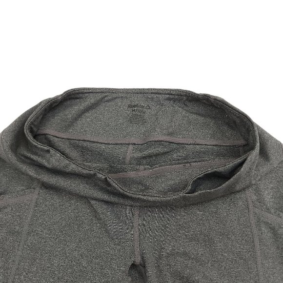 Reebok Capri Leggings Womens Size Medium Breathable Workout Running Gray - Picture 9 of 9